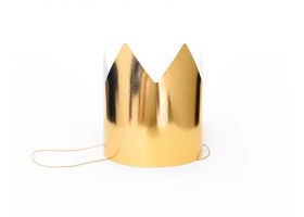Золотая бумажная корона
