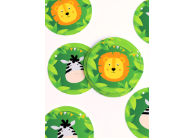 Набор для праздника "Сафари" С днём рождения Набор для праздника "Сафари" С днём рождения